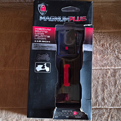 Magnum plus bike lock security - bike,