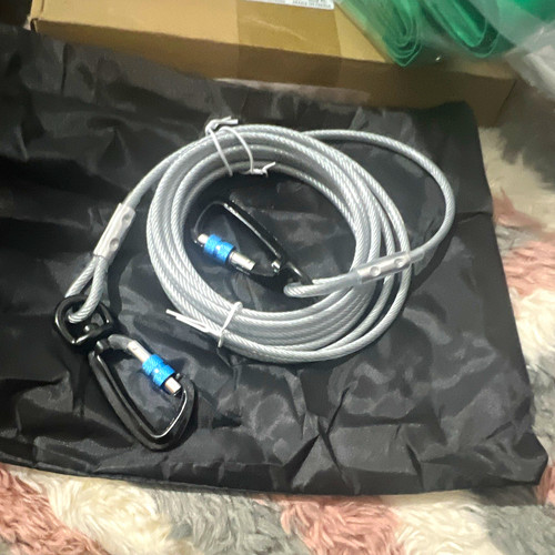 Silver black metal - silver, cable