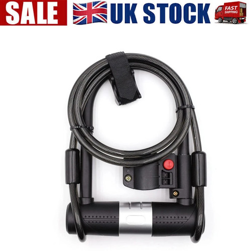 Shaped bike lock with - bike, two