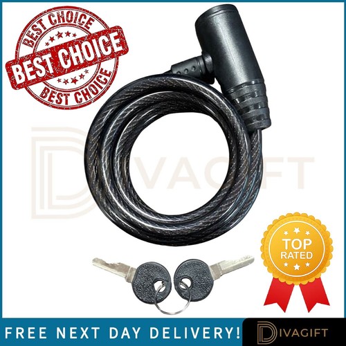 Bike lock cable with - cable, keys