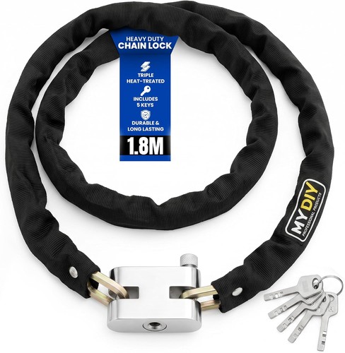 Bike chain lock heavy - 1.8m,