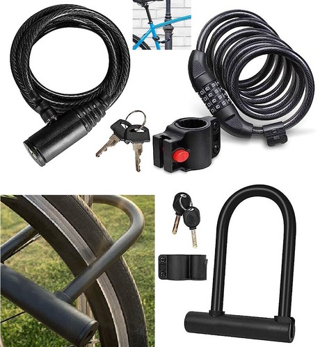 Security lock bike cycle - lock,