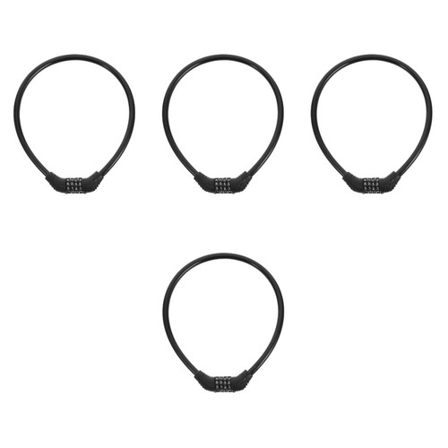 4pcs sturdy steel and abs - steel, bike
