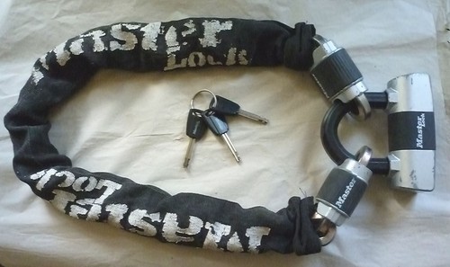 Chain lock motorcycle - motorcycle,