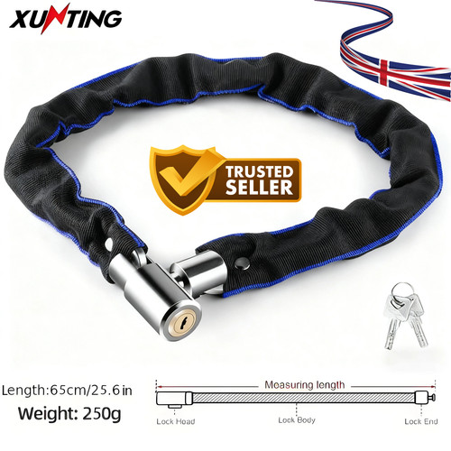 Bike lock chain - lock, heavy