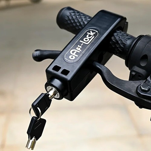 Bike anti theft - lock, electric
