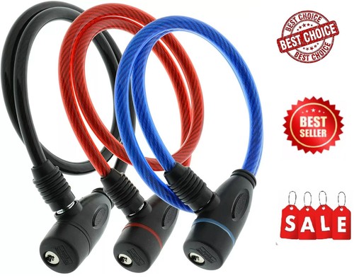 Bike bicycle cable lock - bike,