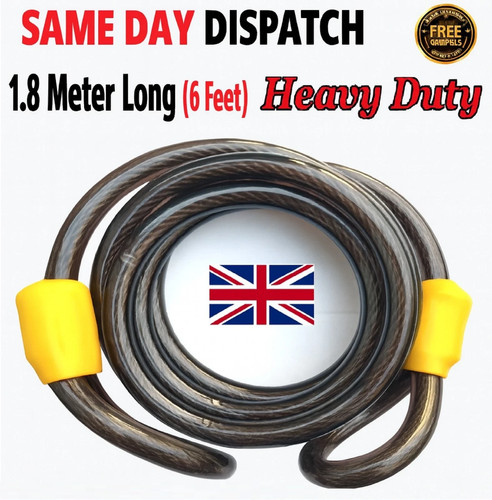 Bike cable lock - heavy, duty