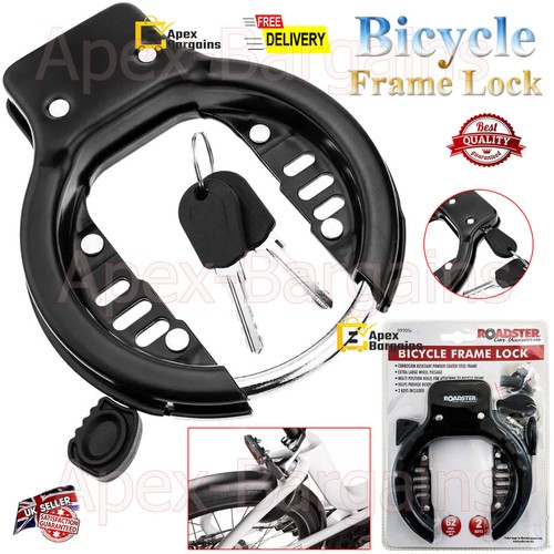 Bicycle bike frame lock with - bicycle,