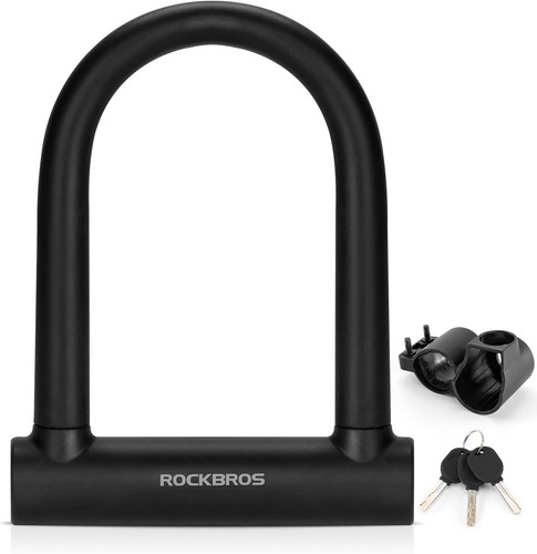 Rockbros bicycle lock steel - bicycle,
