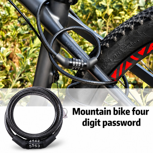 Bike lock bicycle - bike, cycle