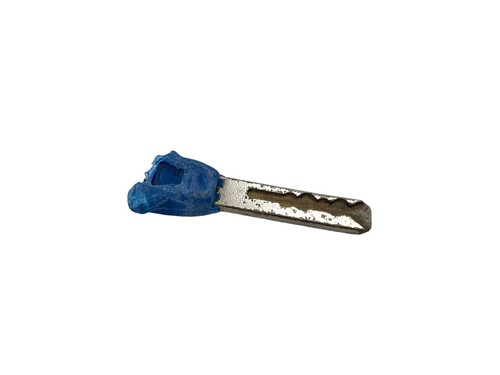 Key bike lock with broken - key,