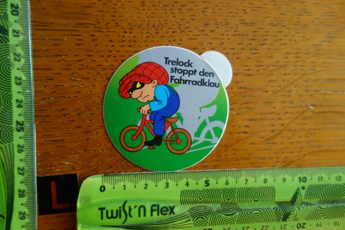 Old sticker sport bicycle - bicycle, bike