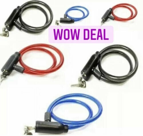 Bike lock cable - lock, with