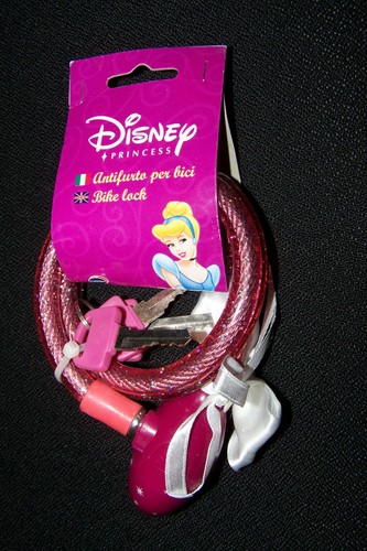 Bicycle lock with - bow, disney