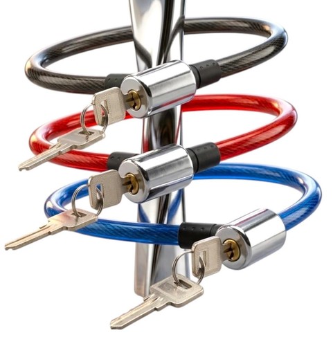 Key bike lock cycle - 2,