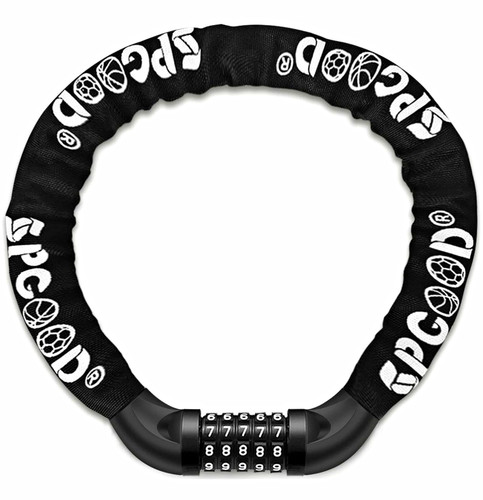 Spgood large black - chain, bike