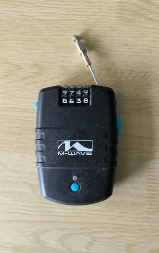 Wave bicycle number - bicycle, lock