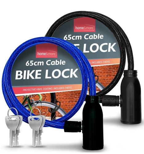 Bike lock cable - cable, keys