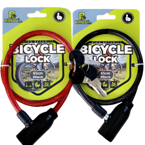 Bike cable combination lock - cable,