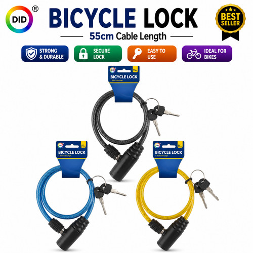 55cm bicycle lock cable - 55cm, with