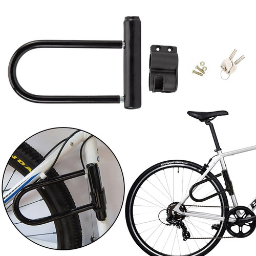 Shaped bike lock with two - with,