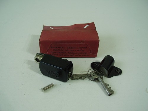 Antique bicycle lock suk - bicycle,