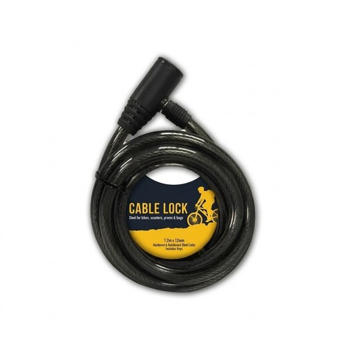 Heavy duty cable - bike, 2m